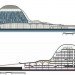 cruise ship terminal, taiwan, sun and associates, solar power, green roof, green design, sustainable architecture