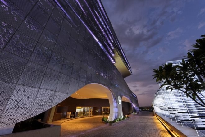 park hotel hyderabad, SOM, eco hotel, India, green building, sustainable architecture