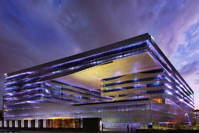 park hotel hyderabad, SOM, eco hotel, India, green building, sustainable architecture