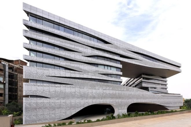 park hotel hyderabad, SOM, eco hotel, India, green building, sustainable architecture