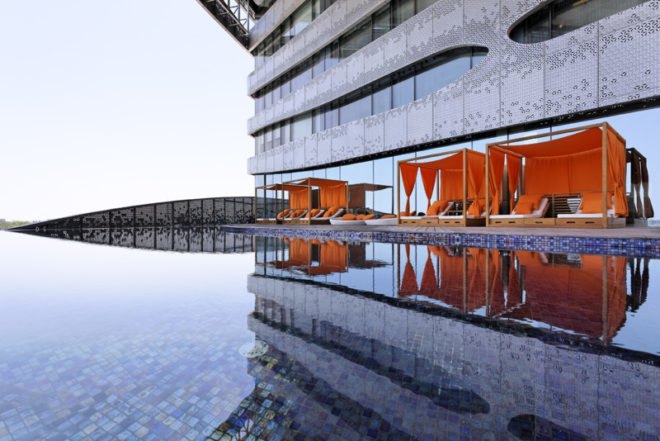 park hotel hyderabad, SOM, eco hotel, India, green building, sustainable architecture