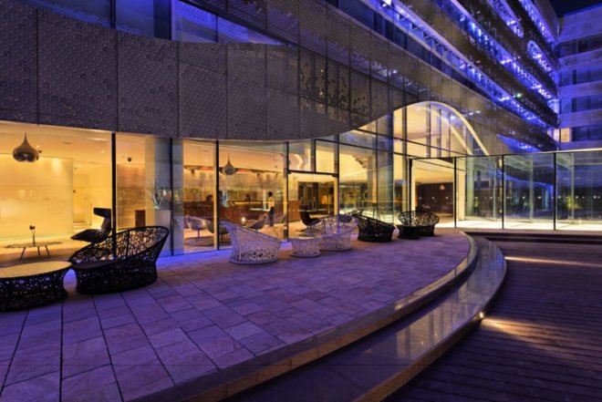 park hotel hyderabad, SOM, eco hotel, India, green building, sustainable architecture