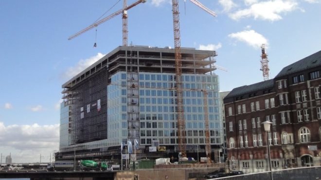 der spiegel headquarters, henning larsen architects, hamburg, hafencity, green building, sustainable architecture
