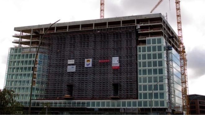 der spiegel headquarters, henning larsen architects, hamburg, hafencity, green building, sustainable architecture