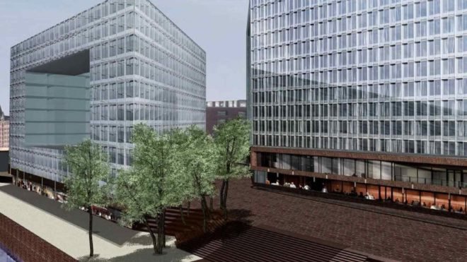 der spiegel headquarters, henning larsen architects, hamburg, hafencity, green building, sustainable architecture