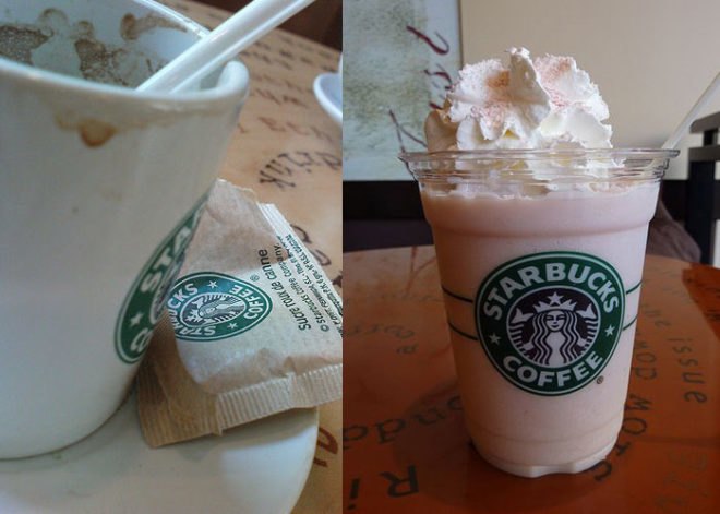 starbucks cups, reusable coffee cups, how to recycle a coffee cup, are coffee cups recycleable, can your recycle coffee cups, starbucks green initiatives, starbucks recycling initiatives