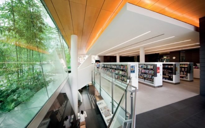 surry hills library and community centre, sydney, australia, sustainable design, fjmt, green design, green architecture, sustainable architecture
