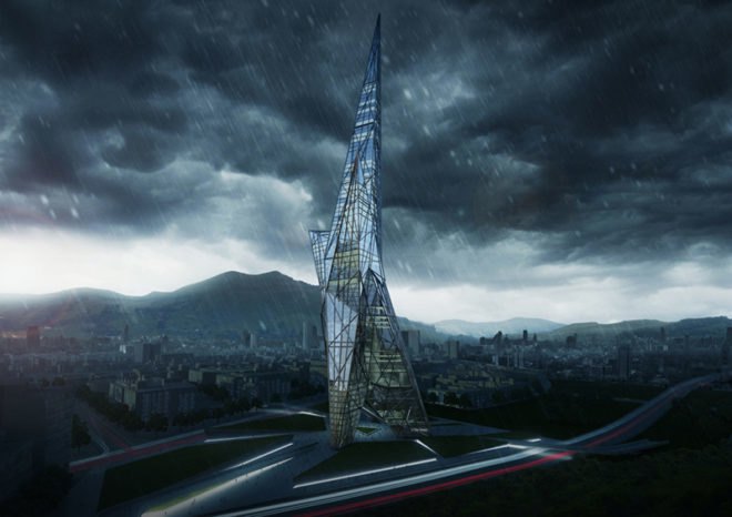 Taiwan Tower, OODA Architectue, OOIIO, Taiwan, eco tower, green design, sustainable architecture