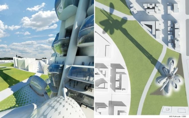 Taiwan Tower, Dorin Stefan Birou Arhitectura, Taipei, eco tower, green design, sustainable architecture