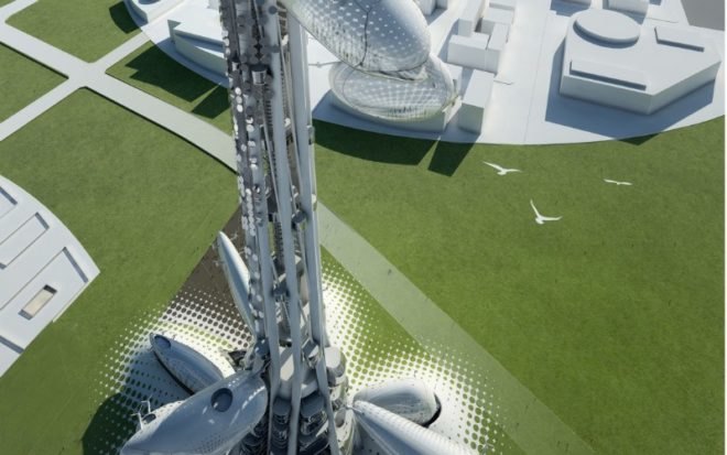 Taiwan Tower, Dorin Stefan Birou Arhitectura, Taipei, eco tower, green design, sustainable architecture