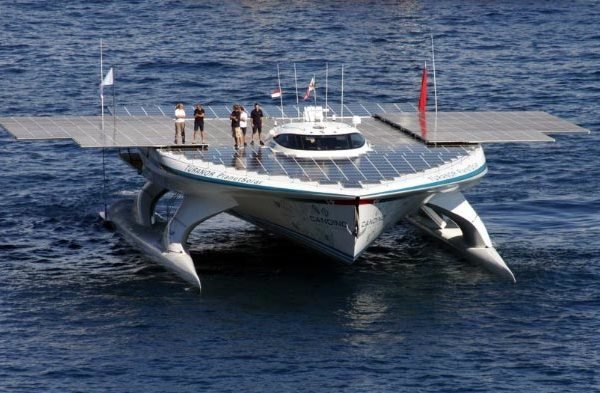 World's Largest Solar-Powered Boat Successfully Crosses Atlantic