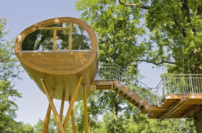 baumraum, Eco Architecture, green design, world of living, weber haus, weber house, Prefab architecture, small living, small space, sustainable design, tiny houses, tree house, treehouse, Treehouses, tree houses, green architecture