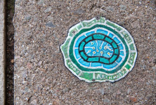 Art, Ben Wilson, Chewing Gum Man, intervention, small paintings, Street art, urban art