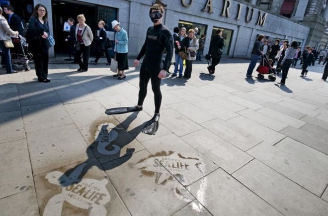 curb media, uk, british design, natural, advertising, logos, ad, sand, snow, plants, eco, green, sustinable, graphics