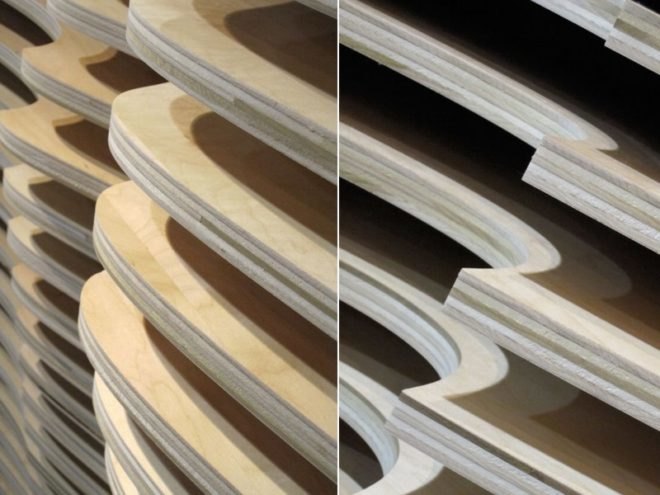 Purebond, Columbia foerstry products, best greenbuild booth,,biomimicry, biomimicry glue, green material, fsc plywood, Greenbuild 2010,