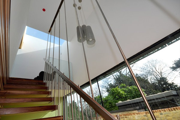 Richmond Park, threefold architects, geothermal energy, ladderstile house, architects, green architecture, eco architecture, sustainable architecture, green house, eco house, beautiful house