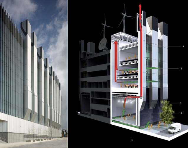 ARUP, natural ventilation, SKY tv, BSkyB headquarters, sky headquarters, British green building, breem, CCHP, trigenaration, super efficient building HVAC