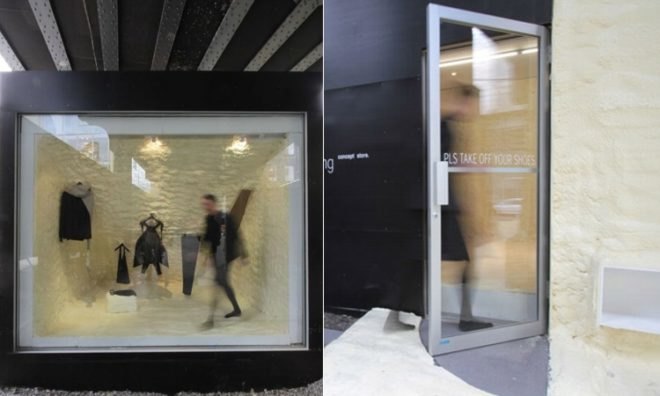 Highline Park, Reuse store, Green retail, New York green store, Bio-based foam wall, Leong Leong, Siki Im Store,
