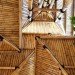 Ichibanya Japanese Noodle House, Tanjung Duren Utara, green restaurant, DSA+s, Jakarta green building, bamboo restaurant, green materials