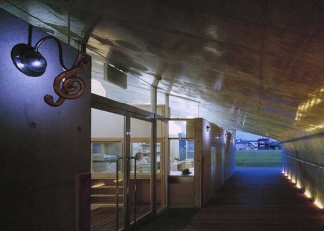 green school, Japanese green preschool, UZU architects, school daylighting