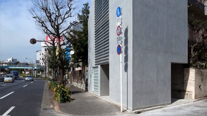 Side Architects, kyosho jutaku, mirco home, mini home, micro house, mini house Japanese micro house, Tiny house, Tokyo micro house, green building, space saving house design,