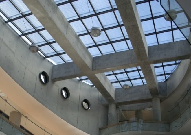+arquitectos, Chile green building, Daylighting, Empresas Transoceánica, Green Building, green office park, tucked under parking