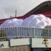 nflatable gallery, prefab building, inflatable shelter, Lamber Kamps, Pnomotic tube light