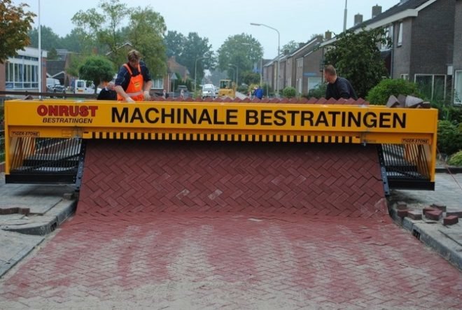 pavestones, brick road, green roads, hardscapes, green infrastructure,