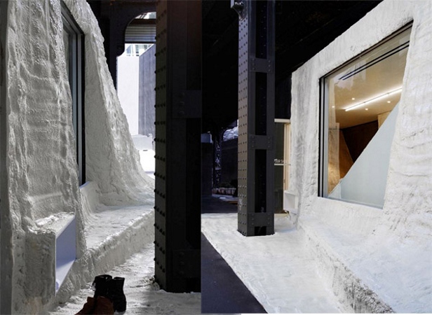 Highline Park, Reuse store, Green retail, New York green store, Bio-based foam wall, Leong Leong, Siki Im Store,