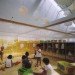 green school, Japanese green preschool, UZU architects, school daylighting