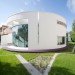 curved glass windows, passive solar, capillary mat ,lifecycle cost analysis,DGNB sustainable certificate program,Gerd Priebe Architect, German green building,