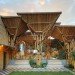 Ichibanya Japanese Noodle House, Tanjung Duren Utara, green restaurant, DSA+s, Jakarta green building, bamboo restaurant, green materials