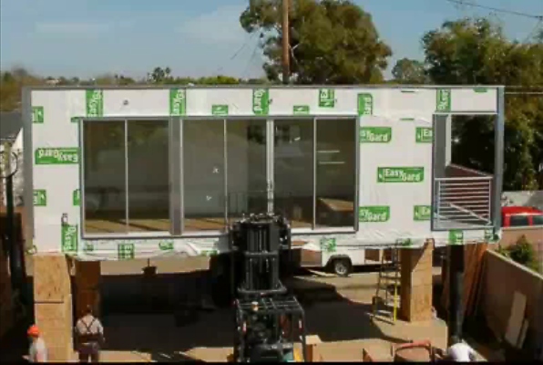 prefab building, pieceHomes, Ventura green building, California prefab, prefabricated studio,