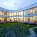 curved glass windows, passive solar, capillary mat ,lifecycle cost analysis,DGNB sustainable certificate program,Gerd Priebe Architect, German green building,