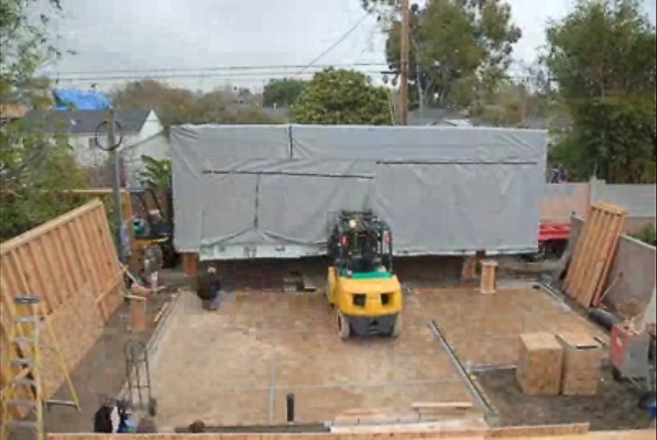 prefab building, pieceHomes, Ventura green building, California prefab, prefabricated studio,