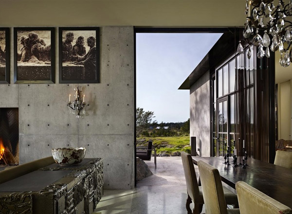 the pierre, olsen kundig architects, san juan islands, local materials, green roof, green architecture, eco architecture, sustainable architecture, green design