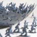variations on normal, war bowl, toy soldier bowl, army men bowl, dominic wilcox, recycled design, green design, green products, eco design