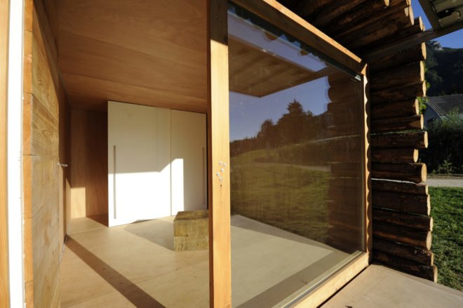 zero lab, mico architecture, micro cabins, modern log cabins, log cabins, yeta log cabin,