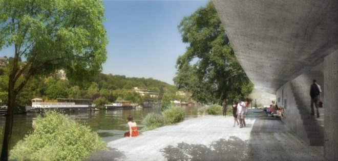 jean nouvel, paris architecture, french architecture, sequin island, urban revitalization paris, green space, parks paris, paris cultural poles, atelier jean nouvel