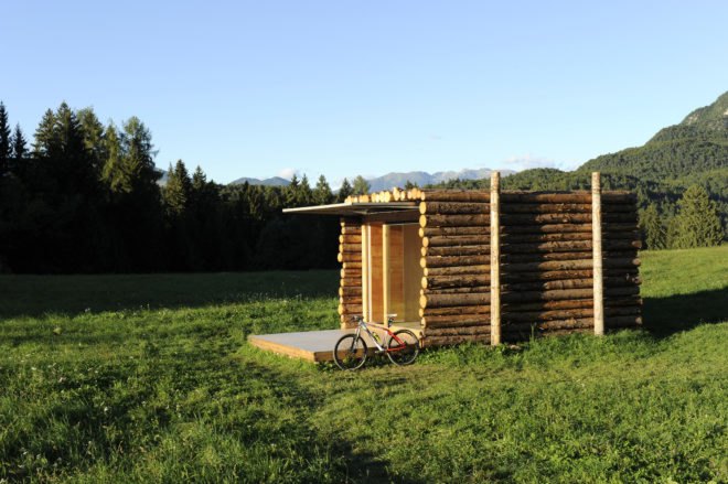 zero lab, mico architecture, micro cabins, modern log cabins, log cabins, yeta log cabin,