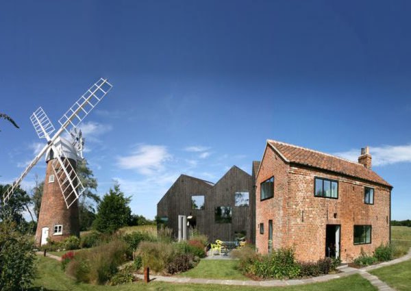 Water Pumping Mill Transformed Into Self-Sustaining Residence