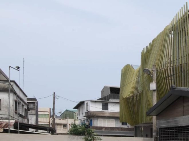 bamboo forest house, bamboo, natural ventilation, taiwan, roewu, green home, green building, sustainable architecture