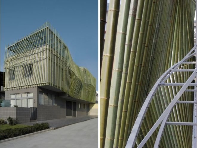 bamboo forest house, bamboo, natural ventilation, taiwan, roewu, green home, green building, sustainable architecture