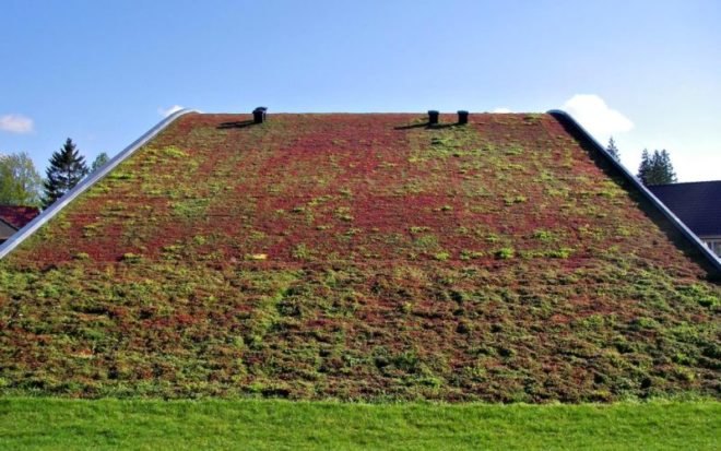 bjarke ingles, hill house, m2 homes, green roofed home, green roof, sustainable architecture, green building
