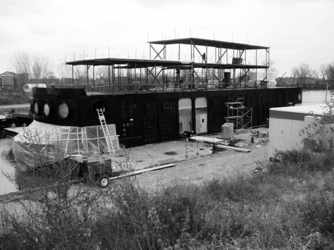 bota bota, green renovation, floating spa, montreal, sid lee, green design, sustainable architecture