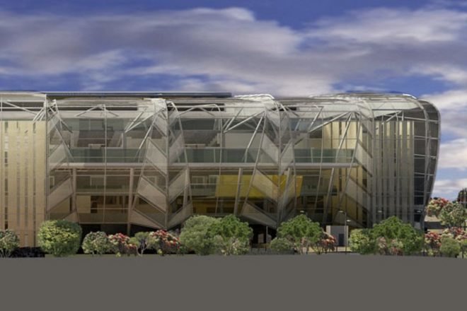 eden park, new zealand, populous, eco stadium, sports stadium