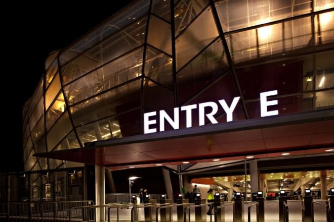 eden park, new zealand, populous, eco stadium, sports stadium