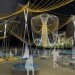 exhale pavilion, rachely rotem, phu hoang, art basel miami beach, art installation, glowing ropes