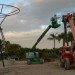exhale pavilion, rachely rotem, phu hoang, art basel miami beach, art installation, glowing ropes