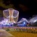 exhale pavilion, rachely rotem, phu hoang, art basel miami beach, art installation, glowing ropes